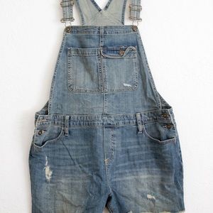 Overalls shorts